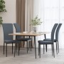 Esszimmerstühle 4 Einheiten aus dunkelgrauem Samt von vidaXL, Essstühle - Ref: Foro24-326105, Preis: 139,67 €, Rabatt: %