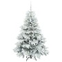 Árbol de Navidad artificial con 150 LED Verde 150 cm PE y PVC