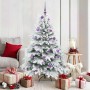 Árbol de Navidad artificial con 150 LED Verde 150 cm PE y PVC