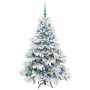 Árbol de Navidad artificial con 150 LED Verde 150 cm PE y PVC