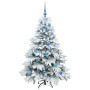 Árbol de Navidad artificial con 150 LED Verde 150 cm PE y PVC