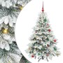 Árbol de Navidad artificial con 150 LED Verde 150 cm PE y PVC