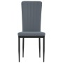 Esszimmerstühle 4 Einheiten aus dunkelgrauem Samt von vidaXL, Essstühle - Ref: Foro24-326105, Preis: 139,67 €, Rabatt: %