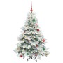 Árbol de Navidad artificial con 150 LED Verde 150 cm PE y PVC