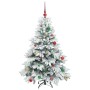 Árbol de Navidad artificial con 150 LED Verde 150 cm PE y PVC