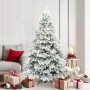 Árbol de Navidad artificial con 300 LED Verde 180 cm PE y PVC