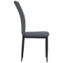 Sillas de comedor 4 unidades terciopelo gris oscuro de vidaXL, Sillas de comedor - Ref: Foro24-326105, Precio: 137,53 €, Desc...