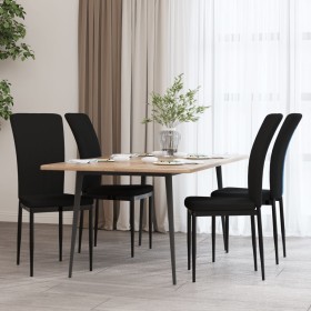 Sillas de comedor 4 unidades terciopelo negro von vidaXL, Essstühle - Ref: Foro24-326110, Preis: 187,91 €, Rabatt: %