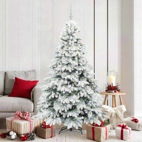 Árbol de Navidad artificial con 300 LED Verde 180 cm PE y PVC