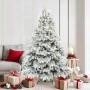 Árbol de Navidad artificial con 300 LED Verde 180 cm PE y PVC