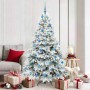 Árbol de Navidad artificial con 300 LED Verde 180 cm PE y PVC