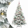 Árbol de Navidad artificial con 300 LED Verde 180 cm PE y PVC