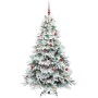 Árbol de Navidad artificial con 300 LED Verde 180 cm PE y PVC