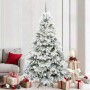 Árbol de Navidad artificial con 300 LED Verde 210 cm PE y PVC