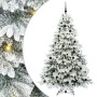 Árbol de Navidad artificial con 300 LED Verde 210 cm PE y PVC