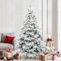 Árbol de Navidad artificial con 300 LED Verde 210 cm PE y PVC