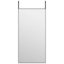 Türspiegel aus schwarzem Glas und Aluminium, 40 x 80 cm von vidaXL, Spiegel - Ref: Foro24-327407, Preis: 36,31 €, Rabatt: %