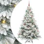 Árbol de Navidad artificial con 300 LED Verde 210 cm PE y PVC