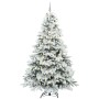 Árbol de Navidad artificial con 300 LED Verde 240 cm PE y PVC