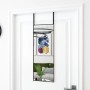 Türspiegel aus schwarzem Glas und Aluminium, 30 x 80 cm von vidaXL, Spiegel - Ref: Foro24-327404, Preis: 36,03 €, Rabatt: %