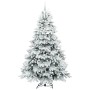 Árbol de Navidad artificial con 300 LED Verde 240 cm PE y PVC