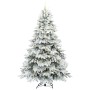 Árbol de Navidad artificial con 300 LED Verde 240 cm PE y PVC
