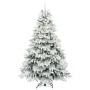 Árbol de Navidad artificial con 300 LED Verde 240 cm PE y PVC