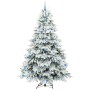 Árbol de Navidad artificial con 300 LED Verde 240 cm PE y PVC
