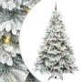 Árbol de Navidad artificial con 300 LED Verde 240 cm PE y PVC
