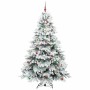 Árbol de Navidad artificial con 300 LED Verde 240 cm PE y PVC