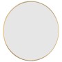 Espejo de pared redondo dorado Ø 50 cm de vidaXL, Espejos - Ref: Foro24-348181, Precio: 48,17 €, Descuento: %