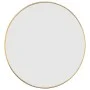 Golden round wall mirror Ø 50 cm by vidaXL, Mirrors - Ref: Foro24-348181, Price: 48,15 €, Discount: %