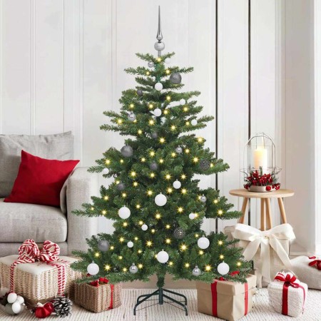 Árbol de Navidad artificial con ramas articuladas 150 cm PVC