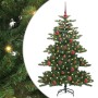 Árbol de Navidad artificial con ramas articuladas 150 cm PVC