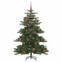Árbol de Navidad artificial con ramas articuladas 150 cm PVC