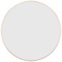 Golden round wall mirror Ø 60 cm by vidaXL, Mirrors - Ref: Foro24-348182, Price: 51,93 €, Discount: %