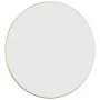 Golden round wall mirror Ø 60 cm by vidaXL, Mirrors - Ref: Foro24-348182, Price: 51,03 €, Discount: %