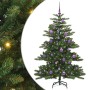 Árbol de Navidad artificial con ramas articuladas 150 cm PVC
