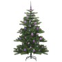 Árbol de Navidad artificial con ramas articuladas 150 cm PVC
