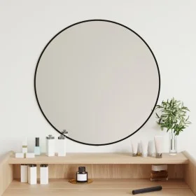 Espejo de pared redondo negro Ø 60 cm de vidaXL, Espejos - Ref: Foro24-348187, Precio: 39,86 €, Descuento: %