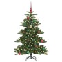 Árbol de Navidad artificial con ramas articuladas 150 cm PVC