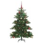 Árbol de Navidad artificial con ramas articuladas 150 cm PVC