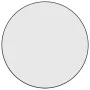 Black round wall mirror Ø 60 cm by vidaXL, Mirrors - Ref: Foro24-348187, Price: 40,27 €, Discount: %