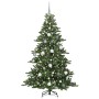 Árbol de Navidad artificial con ramas articuladas 180 cm PVC