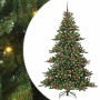 Árbol de Navidad artificial con ramas articuladas 180 cm PVC