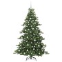Árbol de Navidad artificial con ramas articuladas 180 cm PVC