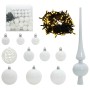 Árbol de Navidad artificial con ramas articuladas 180 cm PVC