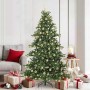 Árbol de Navidad artificial con ramas articuladas 180 cm PVC