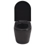Wand-WC mit verstecktem Spülkasten aus schwarzer Keramik von vidaXL, Badezimmer - Ref: Foro24-3054477, Preis: 375,44 €, Rabat...