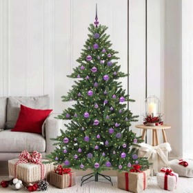 Árbol de Navidad artificial con ramas articuladas 180 cm PVC